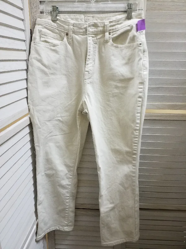 Women's Jodhpurs with U-Shaped CollarJeans Straight By A New Day  Size: 8