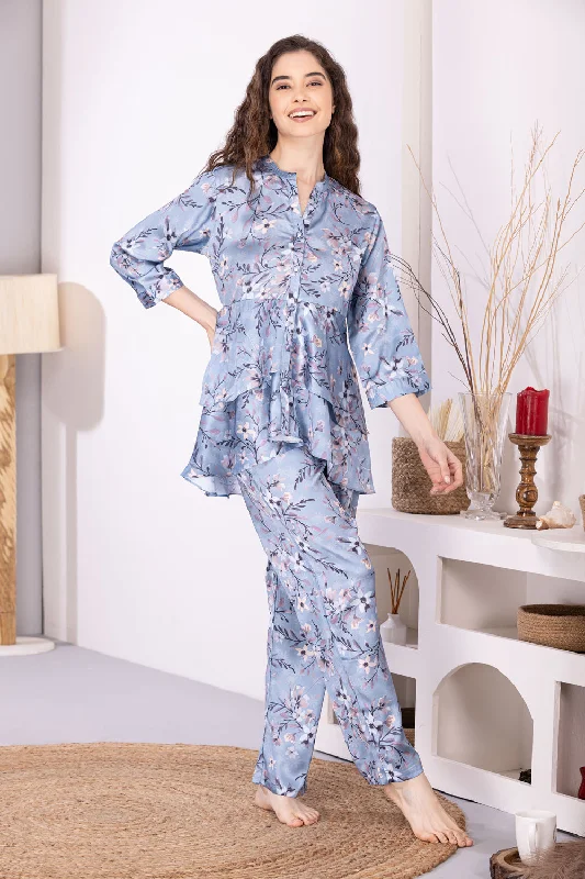 women's pajamas for those who love comfortAlaia double wrap Night suit